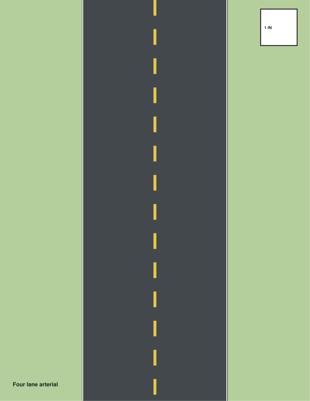 Preview of Four Lane Arterial